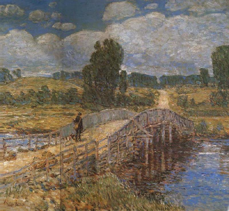 Childe Hassam Bridge at Old Lyme